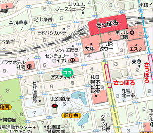 札幌院地図